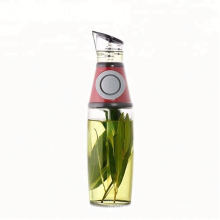 500ml Oil Sauce Vinegar Glass Bottle Pump Spray Container Press Cruet Condiment Dispenser with Measure Scales Home Kitchen Tools